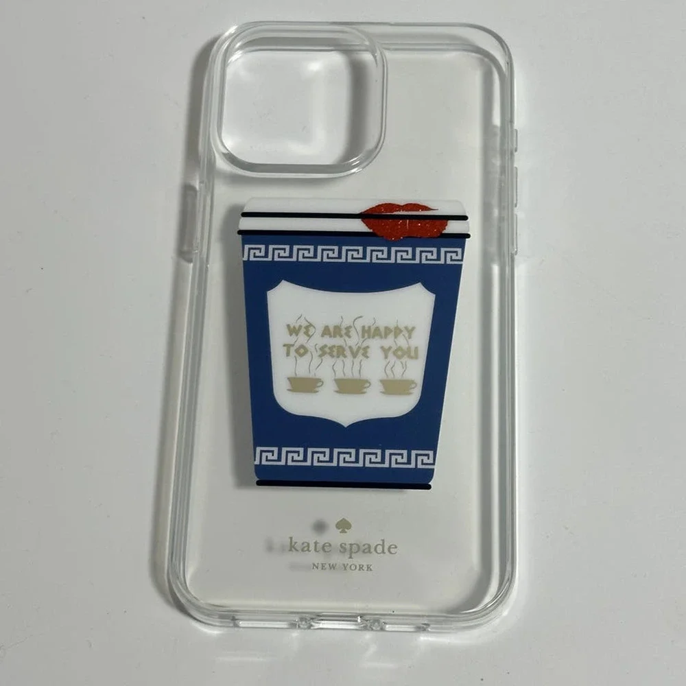 Kate Spade Coffee Break iPhone 15 Pro Case